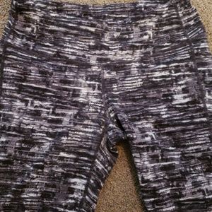 Athleta compression long shorts